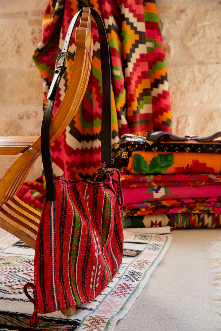 Vintage, Up-Cycled Tagari Bag