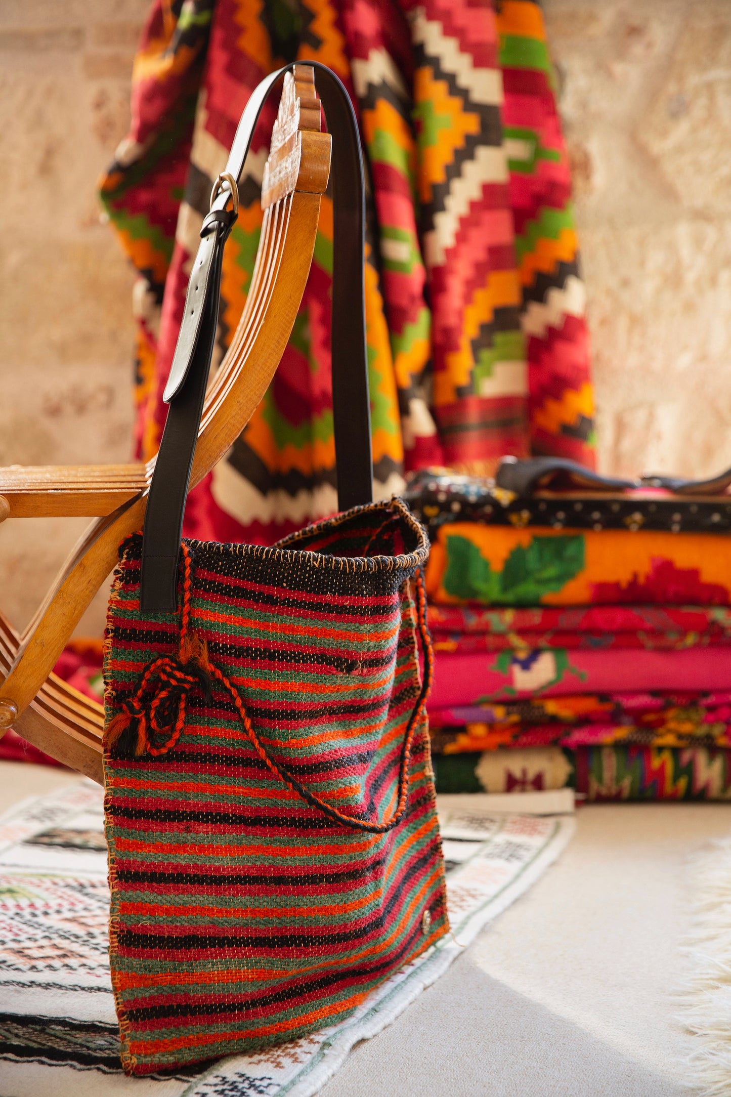 Vintage, Up-Cycled Tagari Bag