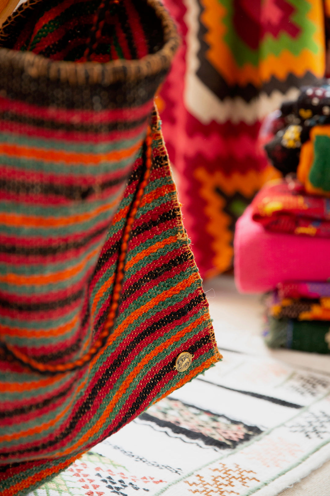 Vintage, Up-Cycled Tagari Bag