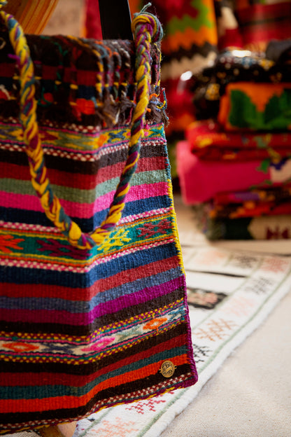 Vintage, Up-Cycled Tagari Bag