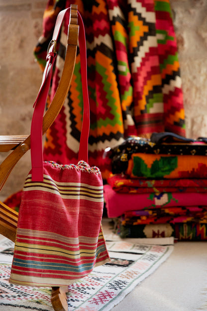 Vintage, Up-Cycled Tagari Bag