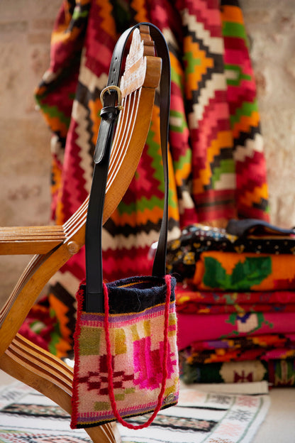 Vintage, Up-Cycled Tagari Bag