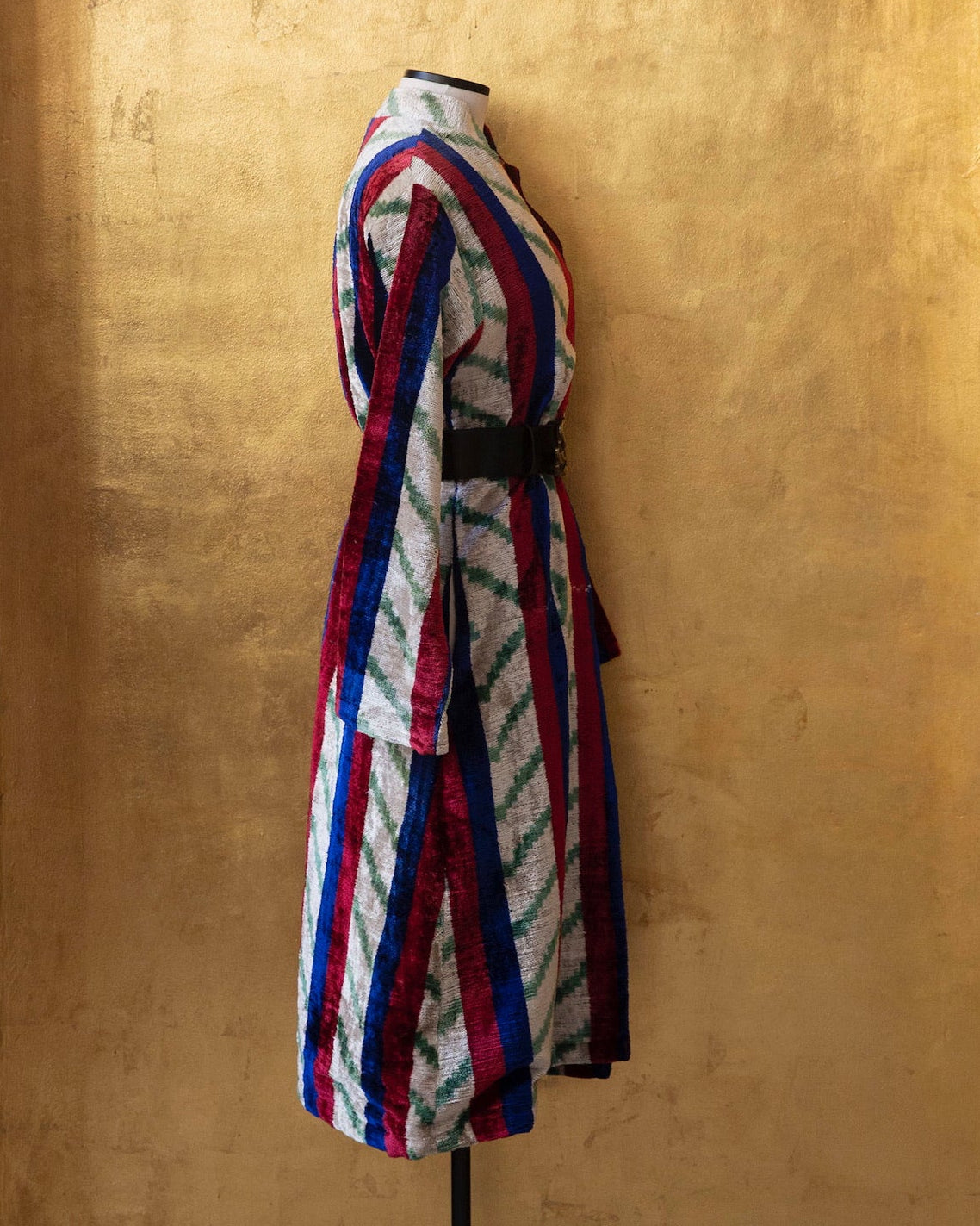 Silk Velvet Ikat Jacket