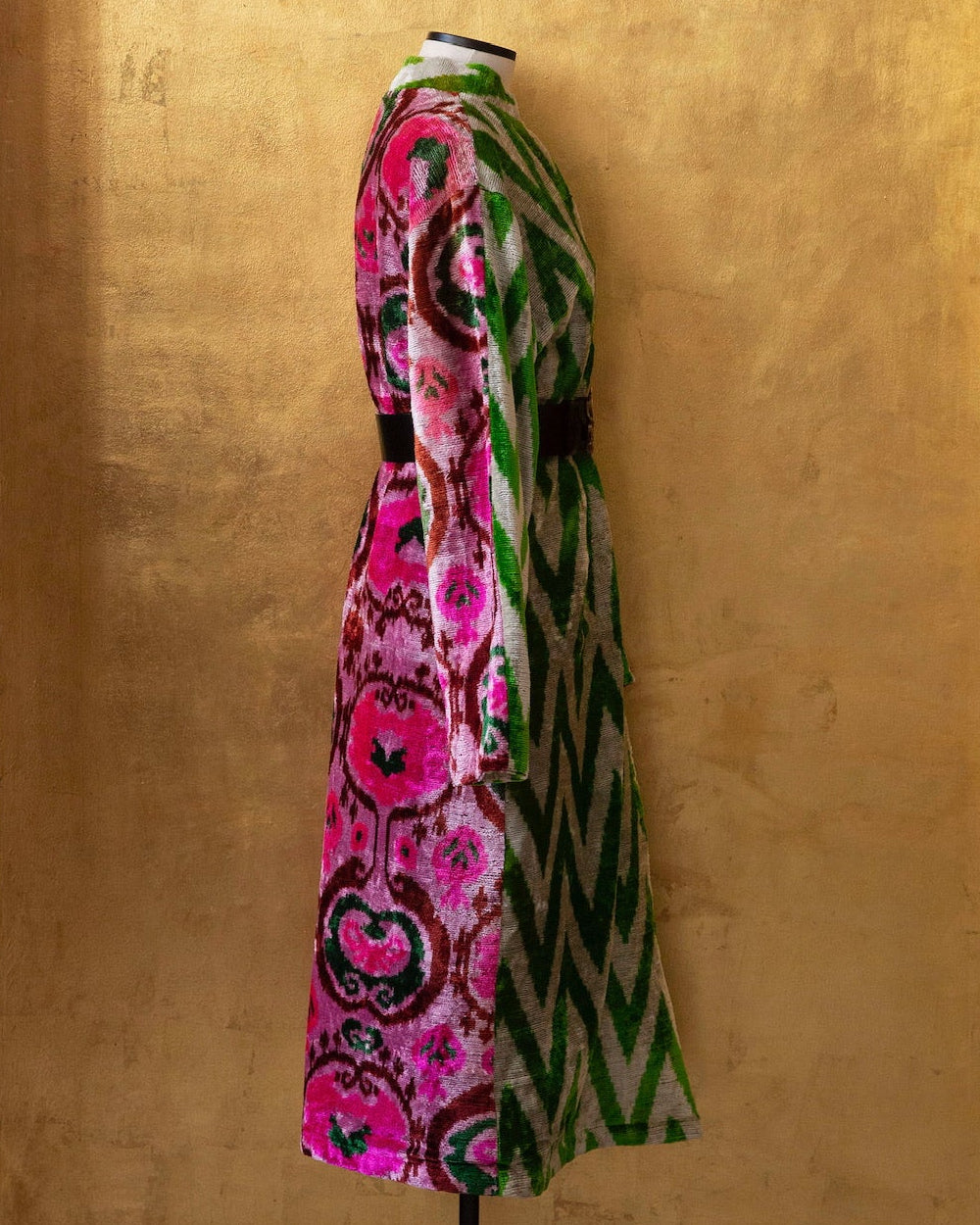 Silk Velvet Ikat Jacket