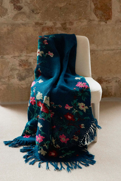 Mycenaean Garden Vintage Textile