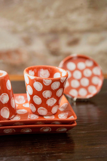 Anthologist Dot Espresso Cup, Red Clay