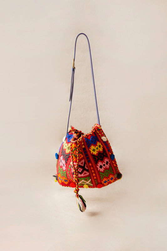 Vintage, Up-Cycled Tagari Bag
