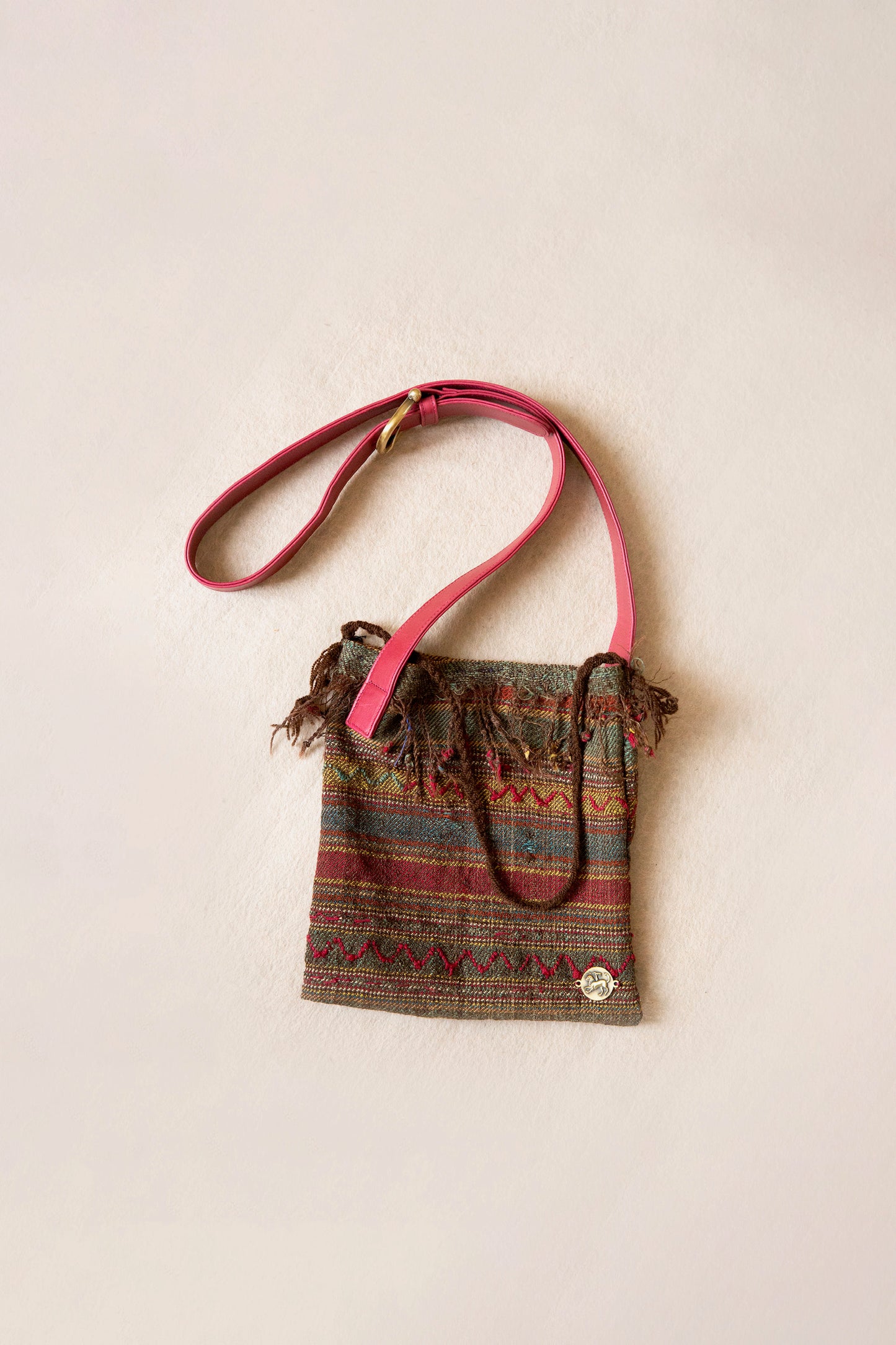 Vintage, Up-Cycled Tagari Bag