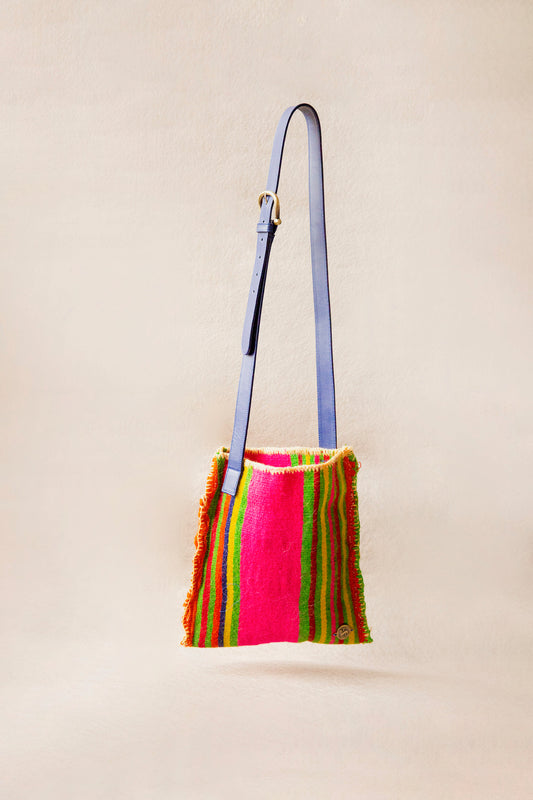 Vintage, Up-Cycled Tagari Bag