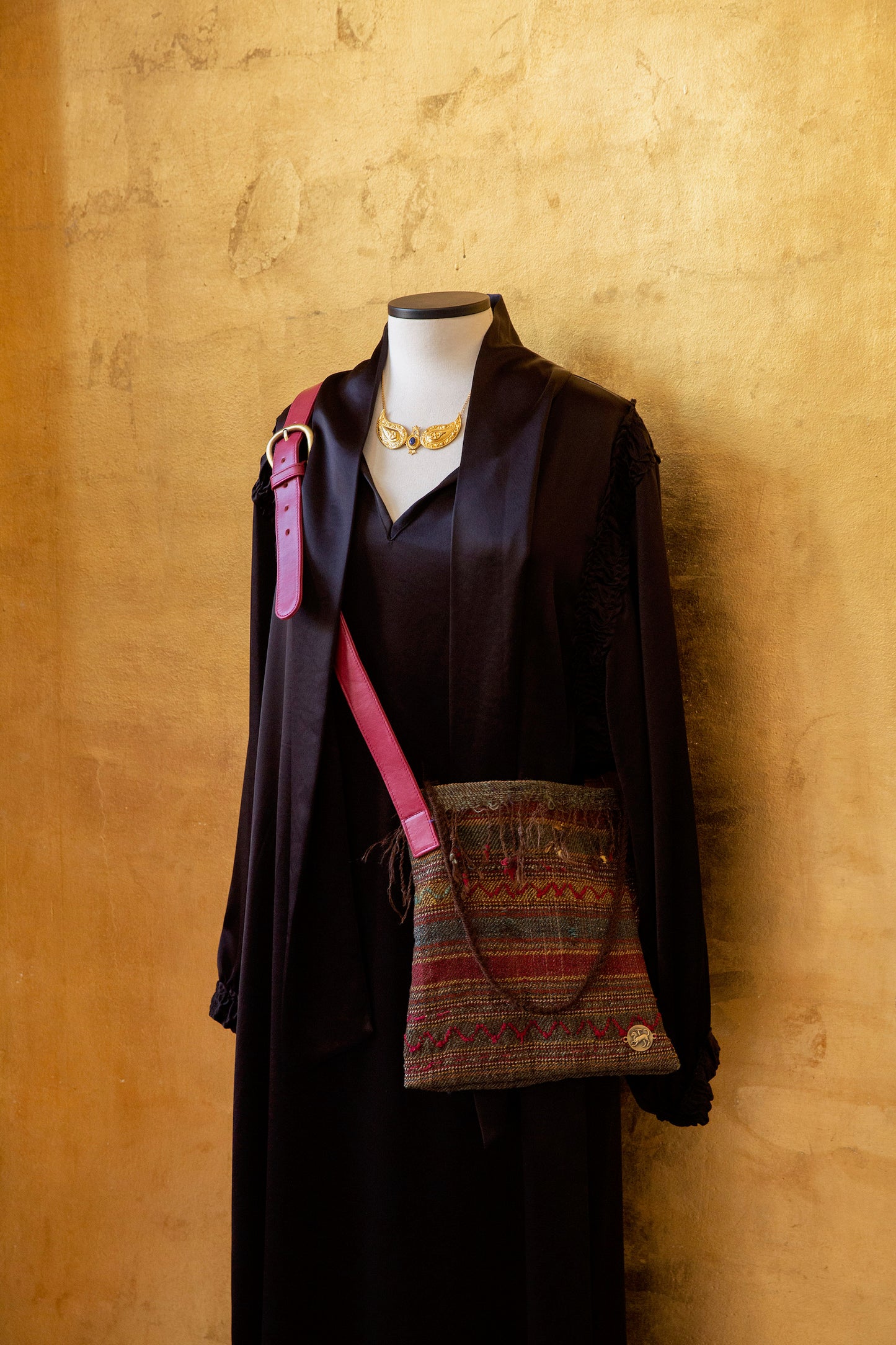 Vintage, Up-Cycled Tagari Bag