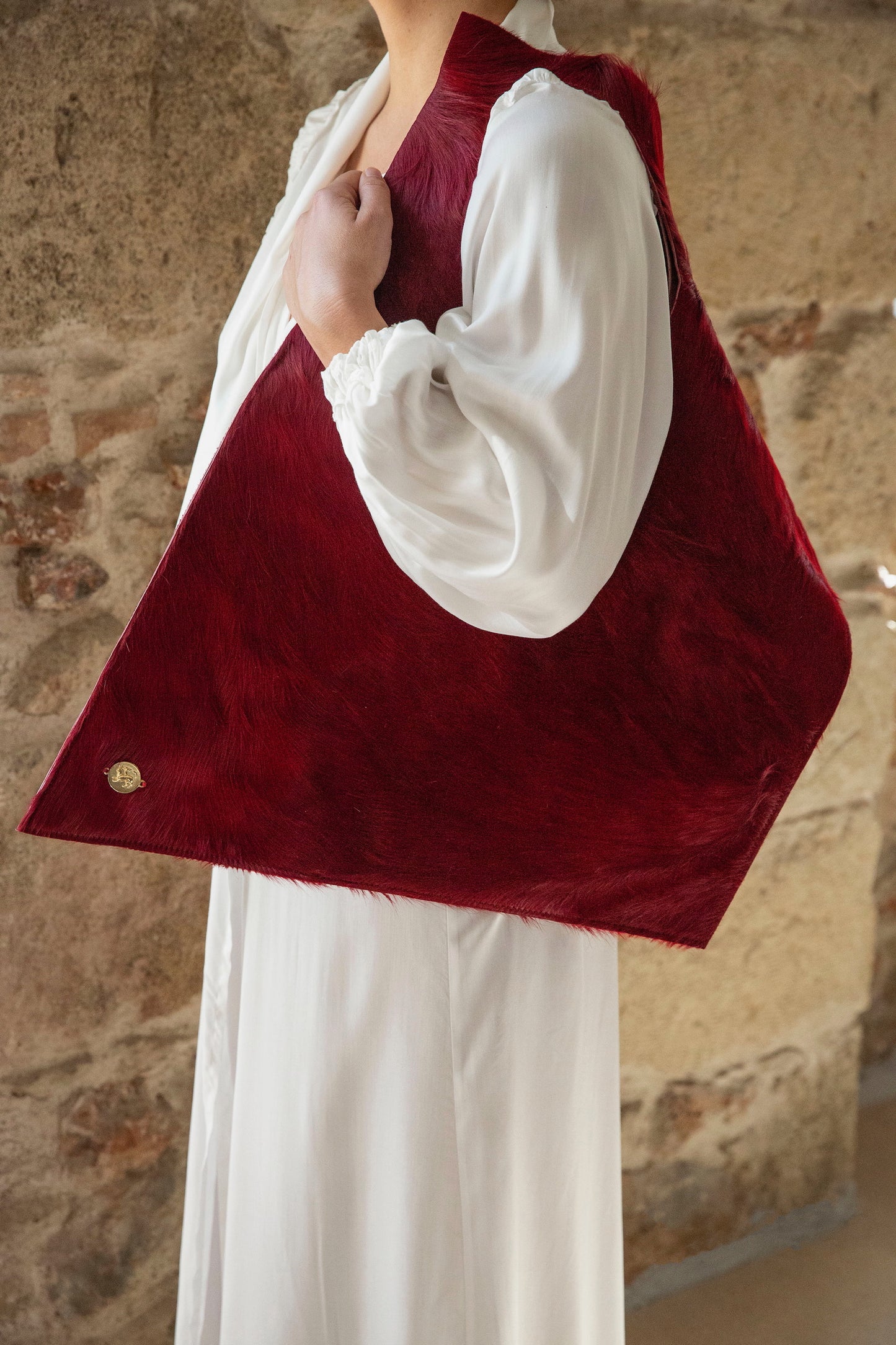 Anthologist Pony Bag, Red