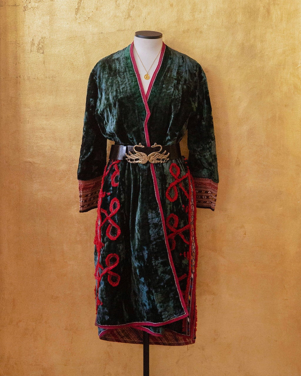 Antique Green Velvet Jacket