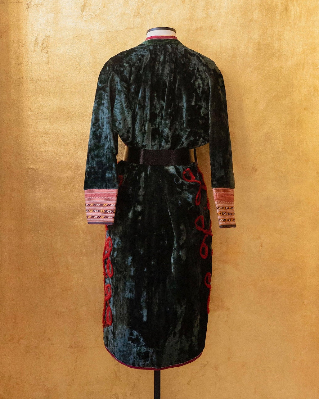 Antique Green Velvet Jacket