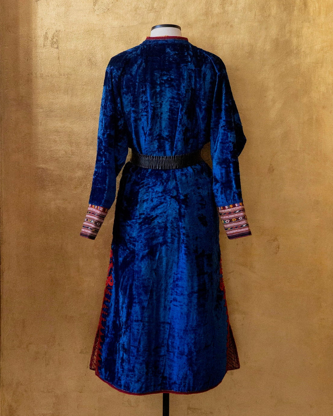 Antique Blue Velvet Jacket