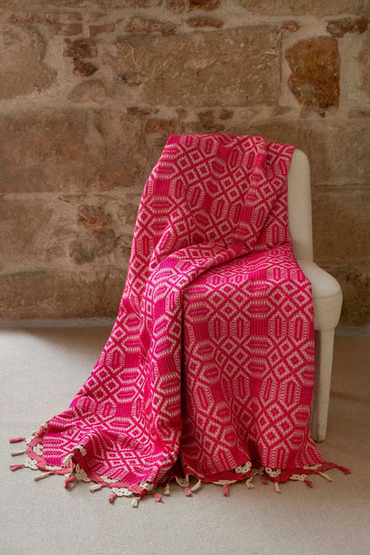 The Cretan Rose Weave Textile