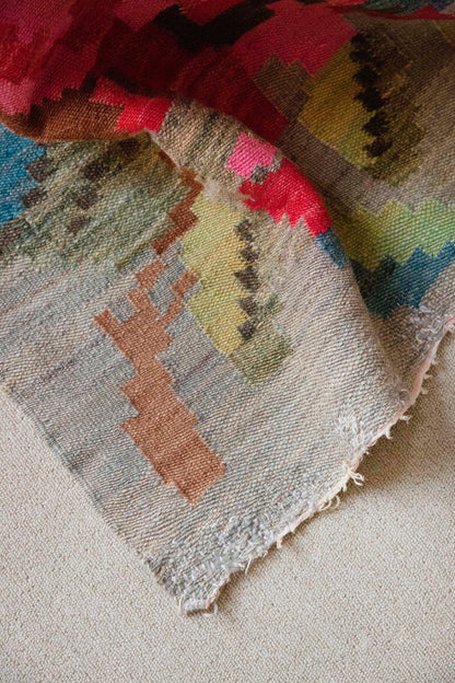 The Ioannina Rose Runner Vintage Carpet