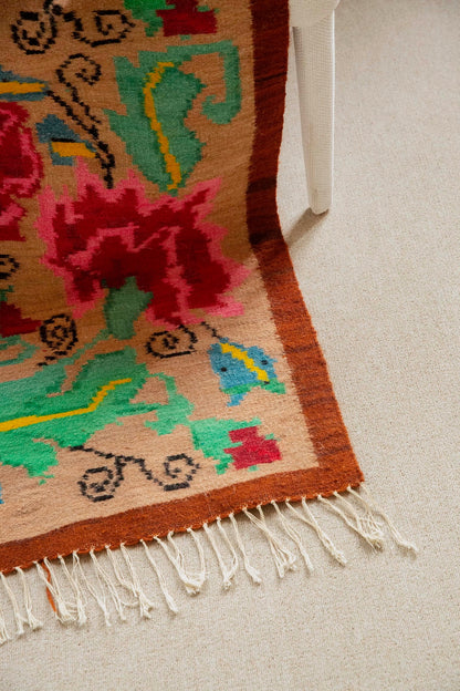 The Thessaloniki Bloom Vintage Carpet