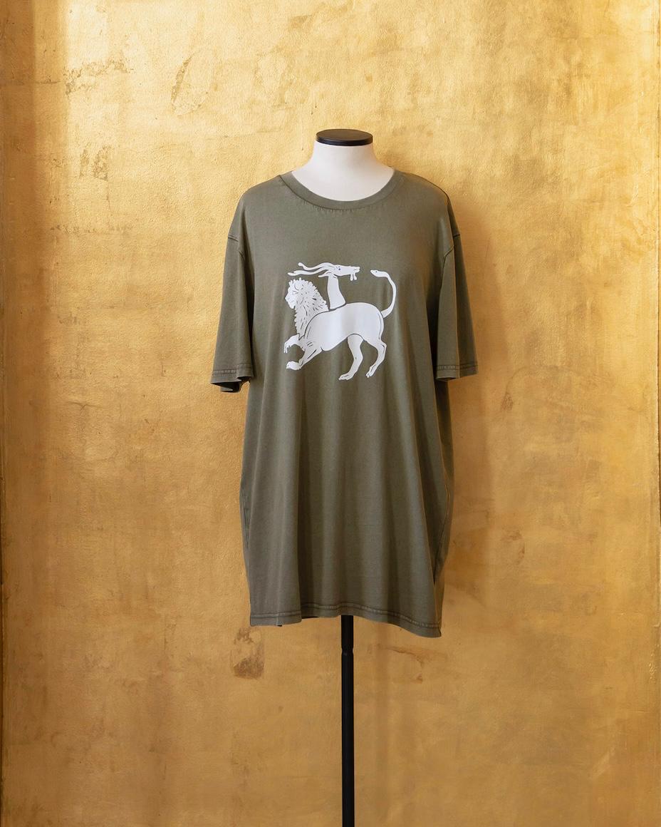 Anthologist Chimera Tee, Dyed Khaki