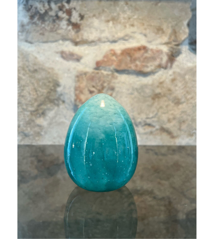 Anthologist Glass Easter Egg, Medium