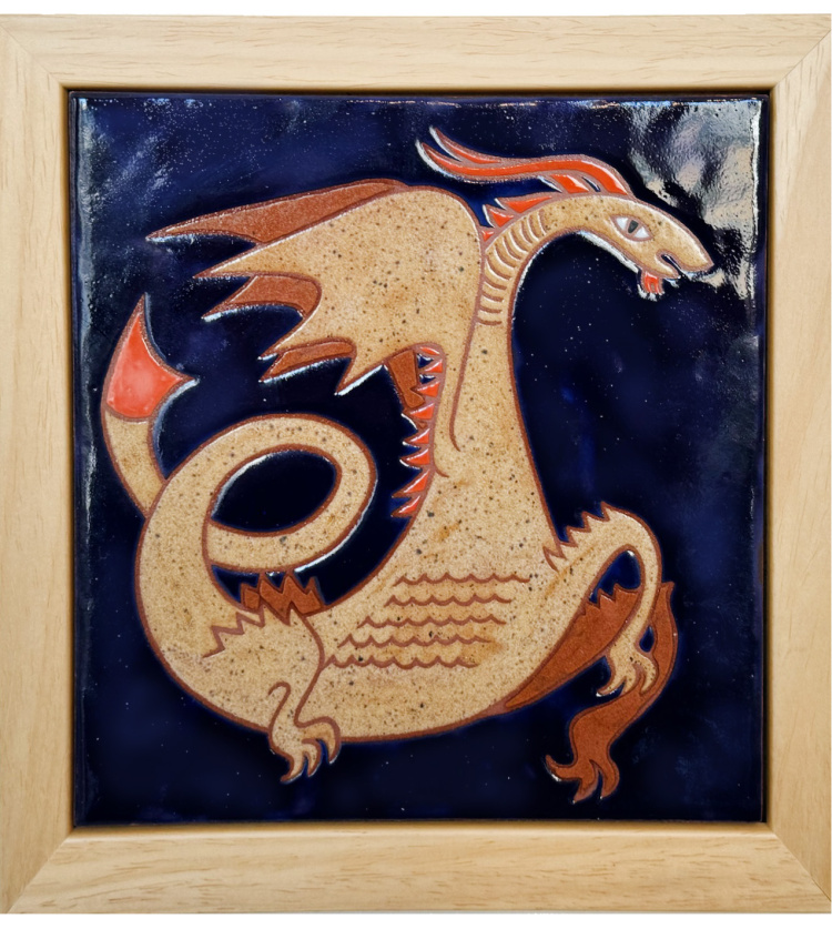 Year of the Dragon Tile: Limited Edition Collaboration with Valsamakis Ceramics